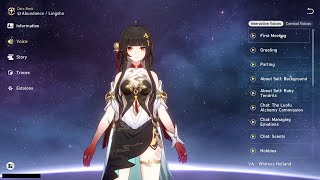 LINGSHA ALL VOICE LINES ENGLISH [upl. by Stedman]