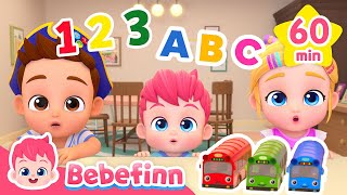 Learn Colors Emotions Numbers Alphabets and More with Bebefinn Family ㅣKids Song Compilation [upl. by Leonardo]