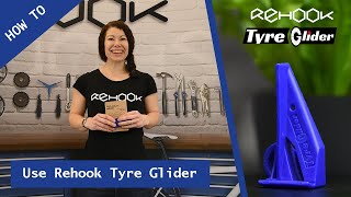 Rehook Tyre Glider  How to Remove and Install a Bike Tyre [upl. by Apollus556]