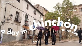 Explore Chinchón with us 🍂🌧️  day trip from madrid  spain travel vlog [upl. by Fast856]