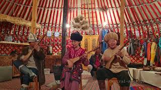 Traditional Kyrgyz music played with komuz [upl. by Watts744]