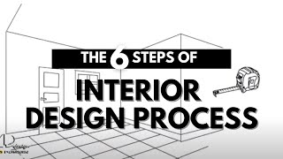 6 STEPS OF INTERIOR DESIGNING PROCESS [upl. by Purse]