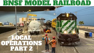 HO Scale Industrial Switching Layout Operations  Part 2  BASF Chemical Company [upl. by Milinda]