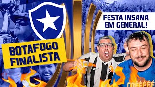 BOTAFOGO NA FINAL DA LIBERTADORES NOITE HISTÓRICA EM GENERAL [upl. by Yrtneg]