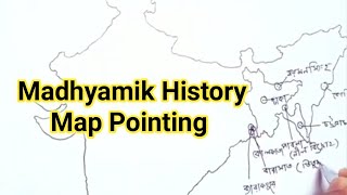 Madhyamik History Map Pointing  Madhyamik History [upl. by Michel]