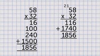 Calculations Written calculations  long multiplication FREE RESOURCE [upl. by Aerdnak]