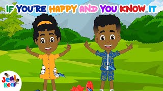 If Youre Happy And You Know It  Jeni and Keni Nursery Rhymes amp Kids Songs [upl. by Zetrok]