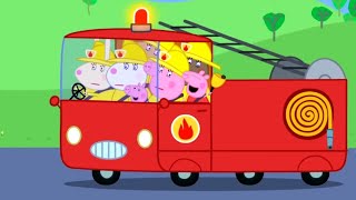 Peppa en de Brandweerwagen 🚒 Tekenfilm  Peppa Pig Nederlands Compilatie Nieuwe [upl. by Walley]