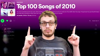 Top 100 Most Popular Songs of 2010 Ranked Worst to Best Part 1 100  51 [upl. by Lac671]