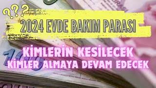 Kimler Evde Bakım Maaşı Alabilecek Kimlerin Kesilecek YENİ HANE GELİR KRİTERİ BELLİ OLDU [upl. by Amees968]