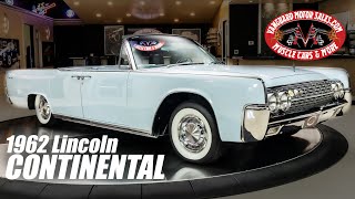 1962 Lincoln Continental Convertible For Sale Vanguard Motor Sales 0854 [upl. by Dercy]