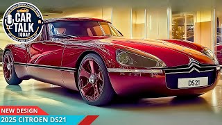 First look 2025 Citroen DS21 A Masterpiece of French Style and EV Power [upl. by Ecyar]