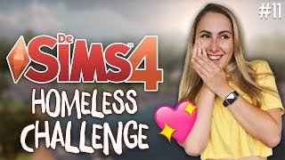 VREEMDGAAN MET EEN GEEST  De Sims 4 Homeless Challenge  Part 11 [upl. by Ahtebat]