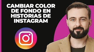 Cómo cambiar el color de fondo en Instagram Stories 2024 iOS y Android I Tutorial de Instagram [upl. by Diraj417]