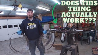 Can you REALLY sharpen your bandsaw blades at home [upl. by Cnut]