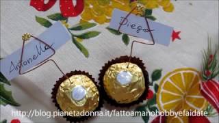 SEGNAPOSTO NATALE FERRERO ROCHER [upl. by Tiernan]