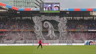 FCBLuzern Choreo im Zeitraffer  19052018 [upl. by Huppert874]