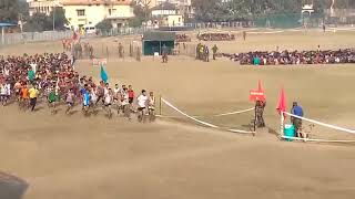 Indian army open bharti 1600 Meter race [upl. by Oicaroh]