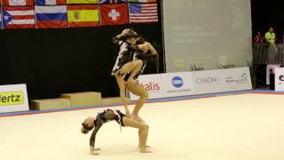 Gymnastics MIAC 2014 AG1 WG Balance POR GCP [upl. by Raines806]