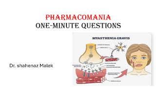 Myasthenia gravis one minute question [upl. by Bordie]