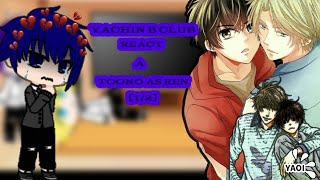 yachin b club react a toono passado as ren yaoi12 [upl. by Tamqrah]