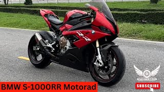 BMW S1000RR Motorad  Review amp Exhaust Sound [upl. by Linnell413]