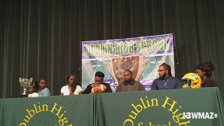 Dublin High Schools signees make their decisions [upl. by Kally]