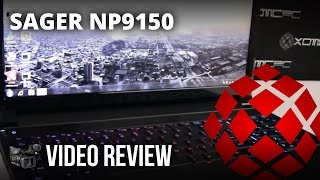 XOTIC PC  Sager NP9150 Clevo P150EM Video Review [upl. by Funk540]