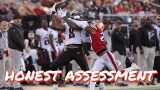 Evaluating 49ers CB Ambry Thomas’ Performance Against the Atlanta Falcons [upl. by Seagraves827]