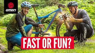 Are Flat Pedals Slower For Cross Country  Flats Vs Clips XC Edition [upl. by Ahtinak]