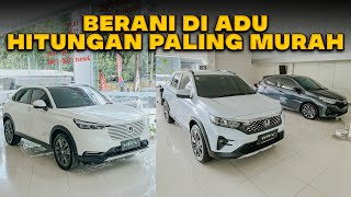 HITUNGAN PALING MURAH MOBIL BARU HONDA BRIO WRV BRV DAN HRV DI AKHIR TAHUN 2024 [upl. by Perdita]