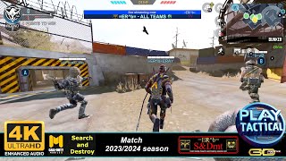 ERb vs all Match 65 20232024 season CoD mobile Search and Destroy 4K [upl. by Peacock]