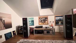 dCS Rossini Player Apex and master clock CH Precision A15  Stenheim Alumine 3 Melco N1Z [upl. by Nyl940]