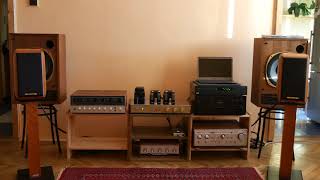 Jadis Orchestra integrated tube amp with Sonus Faber Signum [upl. by Haslam]