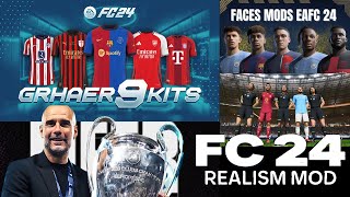 COMO INSTALAR EL MEJOR MOD PACK PARA EA FC 24 [upl. by Enelrak]