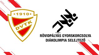 Rövidpályás gyorskorcsolya diákolimpia selejtező [upl. by Stauffer]