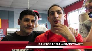 DANNY GARCIA BRONER WANTS THIS BELT THEN WE HAVE A FIGHT [upl. by Eleazar]