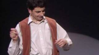 Rowan Atkinson Live  Star of MrBean  Funny invisible drum [upl. by Stratton]