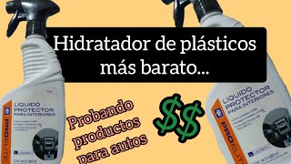 Probando Hidratador de plásticos mas barato de Autozone [upl. by Ateuqirne154]