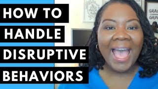 Behavior Management  How to Handle Disruptive Behaviors in Your Classroom [upl. by Sumetra686]