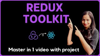 Learn Redux Toolkit in 1 video with Project  React Redux Toolkit Redux Toolkit Tutorial [upl. by Hansen]