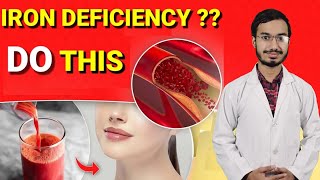 Iron Rich Food Items  How To Increase Iron Level Naturally  Increase Hemoglobin Level  Blood Loss [upl. by Thomajan466]