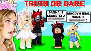 Our KIDS EXPOSED US During Truth Or Dare In Adopt Me Roblox [upl. by Burke842]