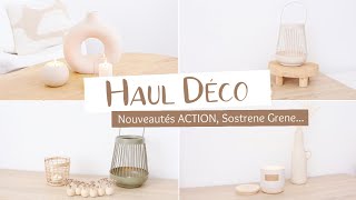 Haul DÉCO  Nouveautés ACTION Sostrene Grene [upl. by Lazes351]