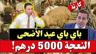 باي باي عيد الأضحى 2025 ثمن النعجة 5000 درهم، أين أخنوش والمخطط الأخضر؟ [upl. by Vania]