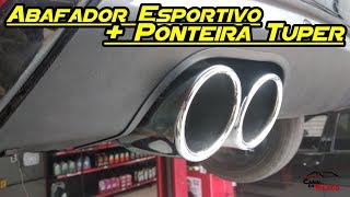 Instalação Abafador  Ponteira Tuper  C4 VTR [upl. by Steiner]