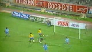 Amistoso PréOlímpico 1992 Brasil 0x3 Uruguai [upl. by Tam221]