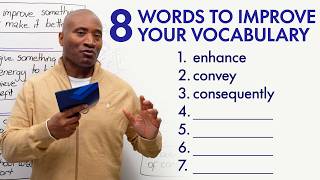 Improve Your Vocabulary 8 Words for Intermediate English Learners [upl. by Aicirtap]