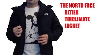 The North Face Mens Altier Triclimate Jacket Down Jacket [upl. by Llehsim]