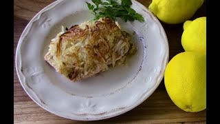 Potato Crusted Salmon [upl. by Ahseen913]